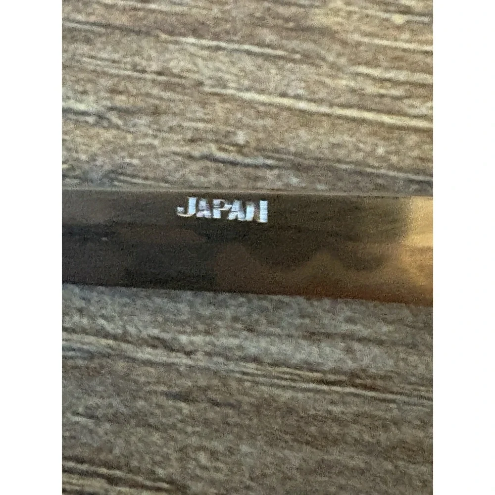 Vintage 1950s Japan Souvenir Letter Opener Katana Hand Painted 9.375